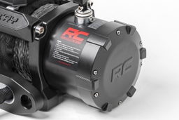 9500-lb Pro Series Winch with 4-Way Roller Fairlead, view 3, Rough Country PRO9500