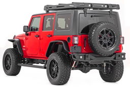 Power Running Boards for Jeep Wrangler Unlimited (2007–2017), view 3, Rough Country PSR610330