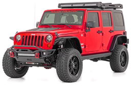 Power Running Boards for Jeep Wrangler Unlimited (2007–2017), view 4, Rough Country PSR610330