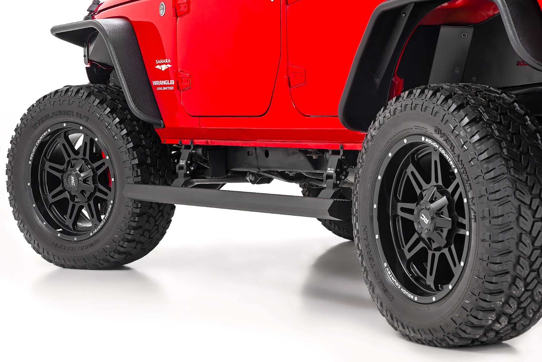Rough Country Power Running Boards for Jeep Wrangler Unlimited