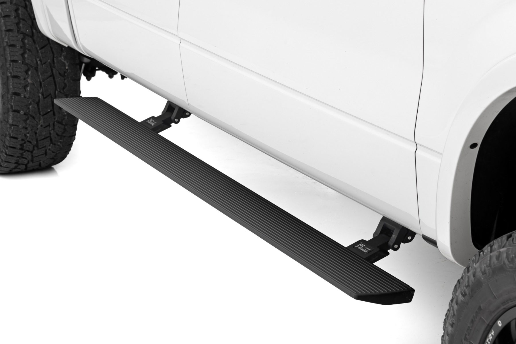 Rough Country 83-Inch Power Running Boards for 2009–2014 Ford F-150 Crew Cab