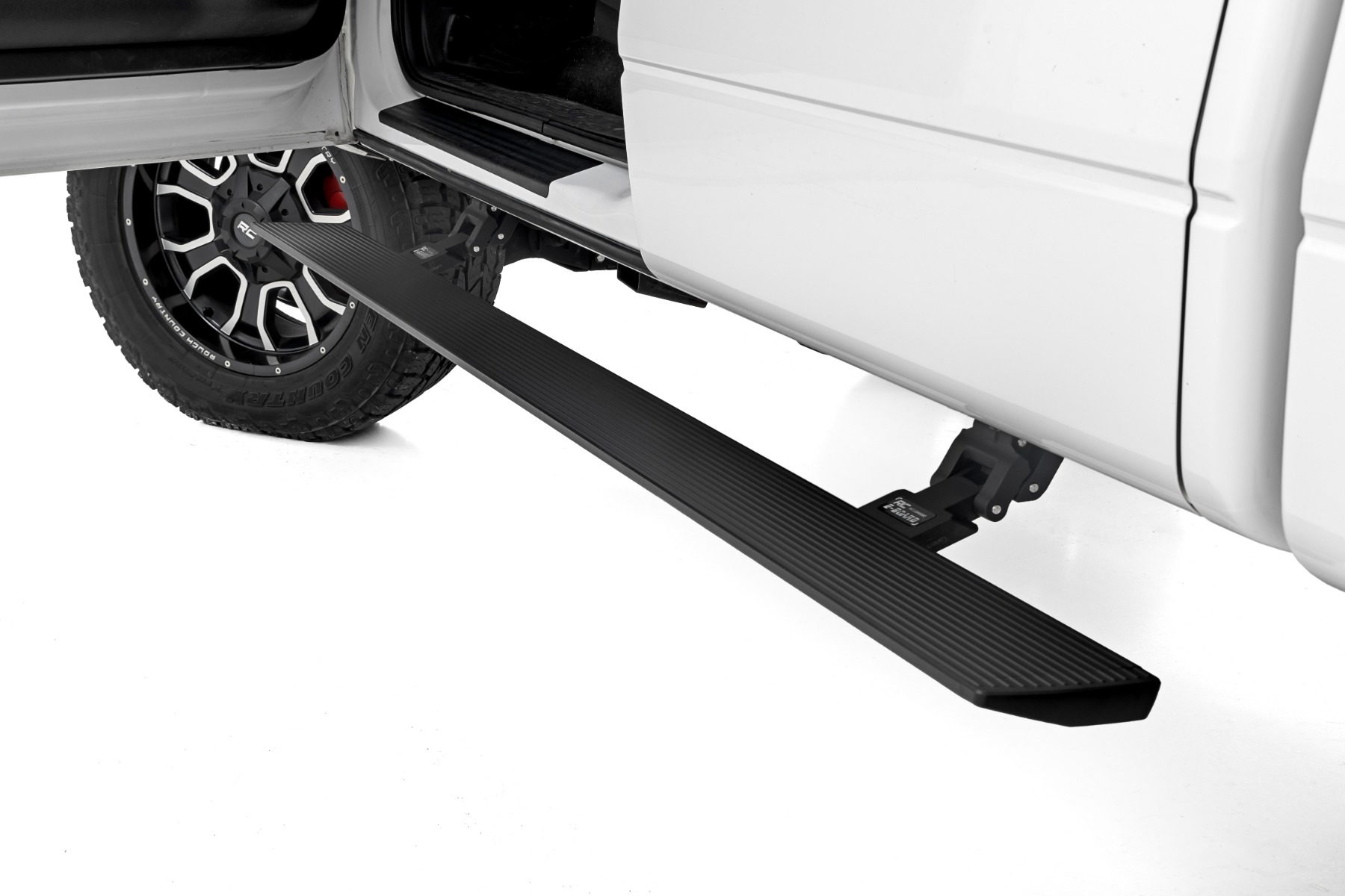 83-Inch Power Running Boards for 2009–2014 Ford F-150 Crew Cab, Rough Country PSR71529