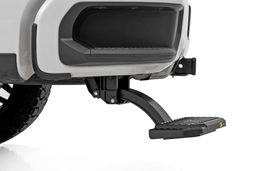 Retractable Bed Step — 6-Inch Aluminum, Driver Side, view 3, Rough Country PW049798