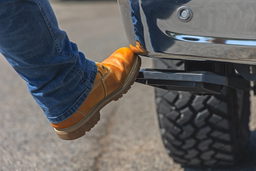 Retractable Bed Step for Ford F-150 (2021-2025), view 5, Rough Country PW049807