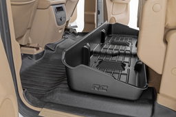 Under Seat Storage Box for Silverado 1500 & Sierra 1500 (2007-2013), view 5, Rough Country RC09001