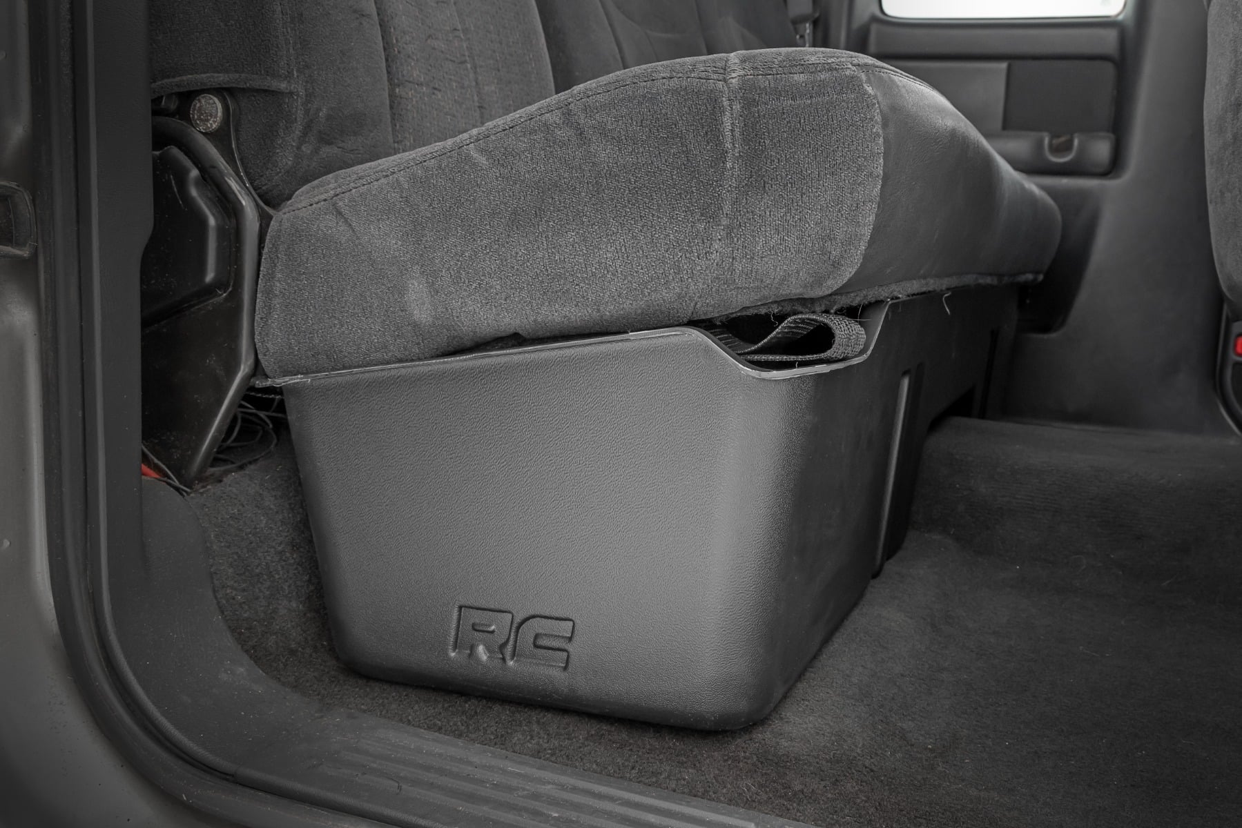 Under-Seat Storage Organizer for Extended Cab Trucks, Rough Country RC09021