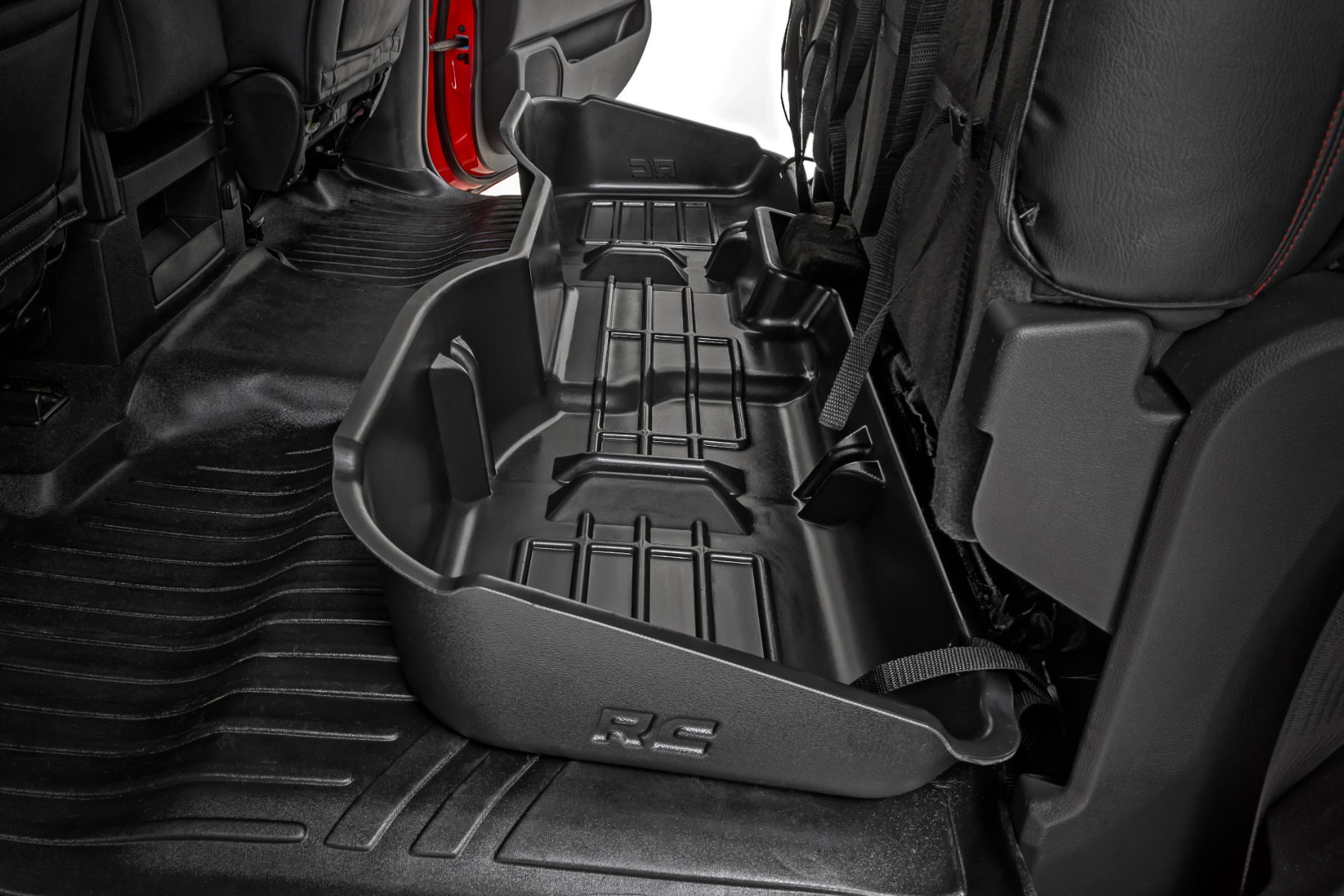 Rough Country Under Seat Storage for Chevy Silverado & GMC Sierra Crew Cab