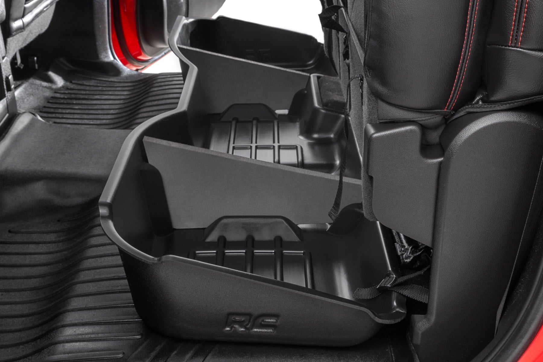 Under Seat Storage for Chevy Silverado & GMC Sierra Crew Cab, Rough Country RC09031A