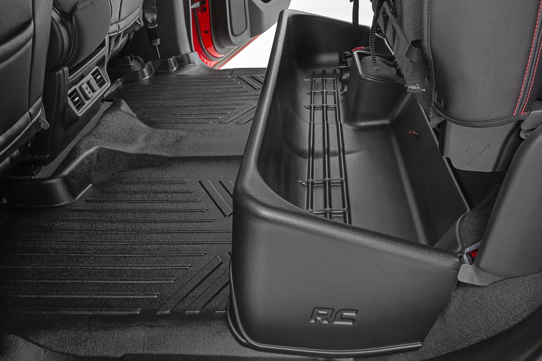 Rough Country Under-Seat Storage for Chevy Silverado & GMC Sierra Crew Cab