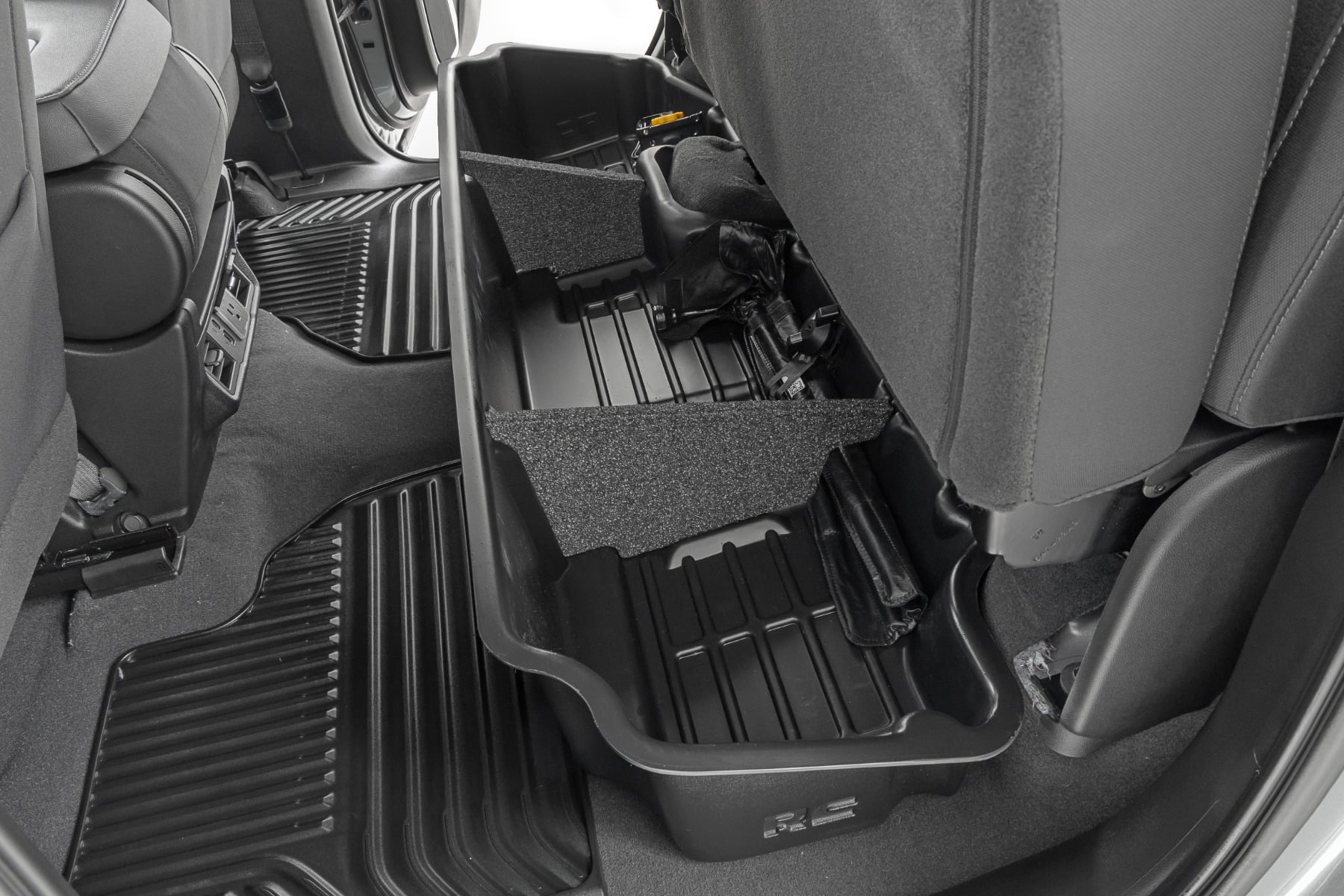 Rough Country Under-Seat Storage for Silverado & Sierra Double Cab