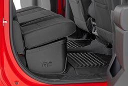 Under Seat Storage with Locking Lid for Silverado and Sierra, view 3 — Rough Country RC09071