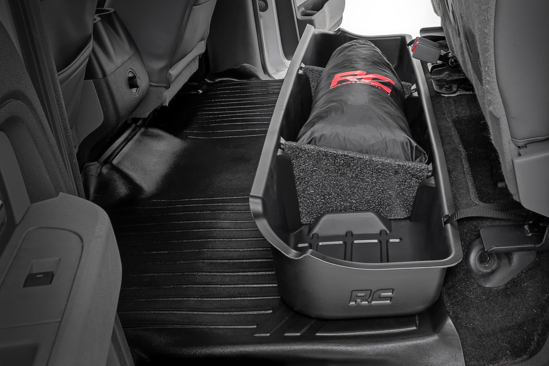 Under-Seat Storage for Ford F-150 Crew Cab (2009-2014), Rough Country RC09241
