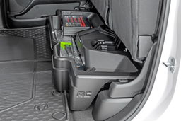 Under-Seat Storage Box for Ram 1500 Crew Cab (2019–2025), view 3, Rough Country RC09421A