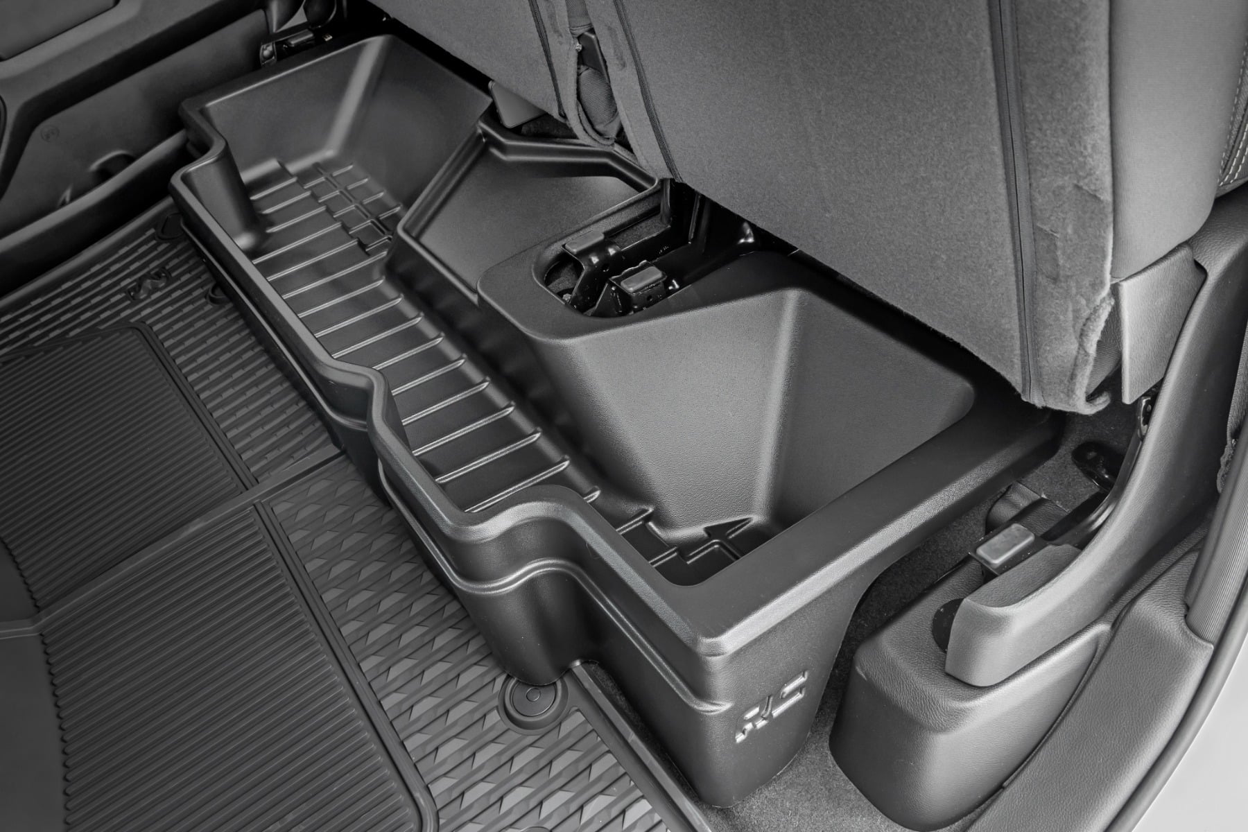 Rough Country Under-Seat Storage Box for Ram 1500 Crew Cab