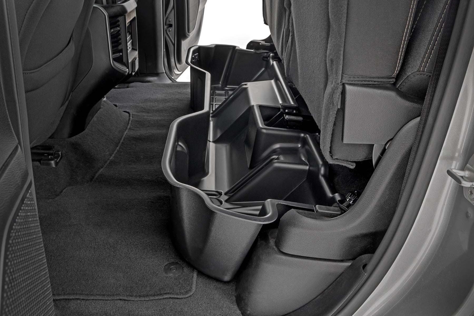 Rough Country Under Seat Storage for Ram 1500 Quad Cab