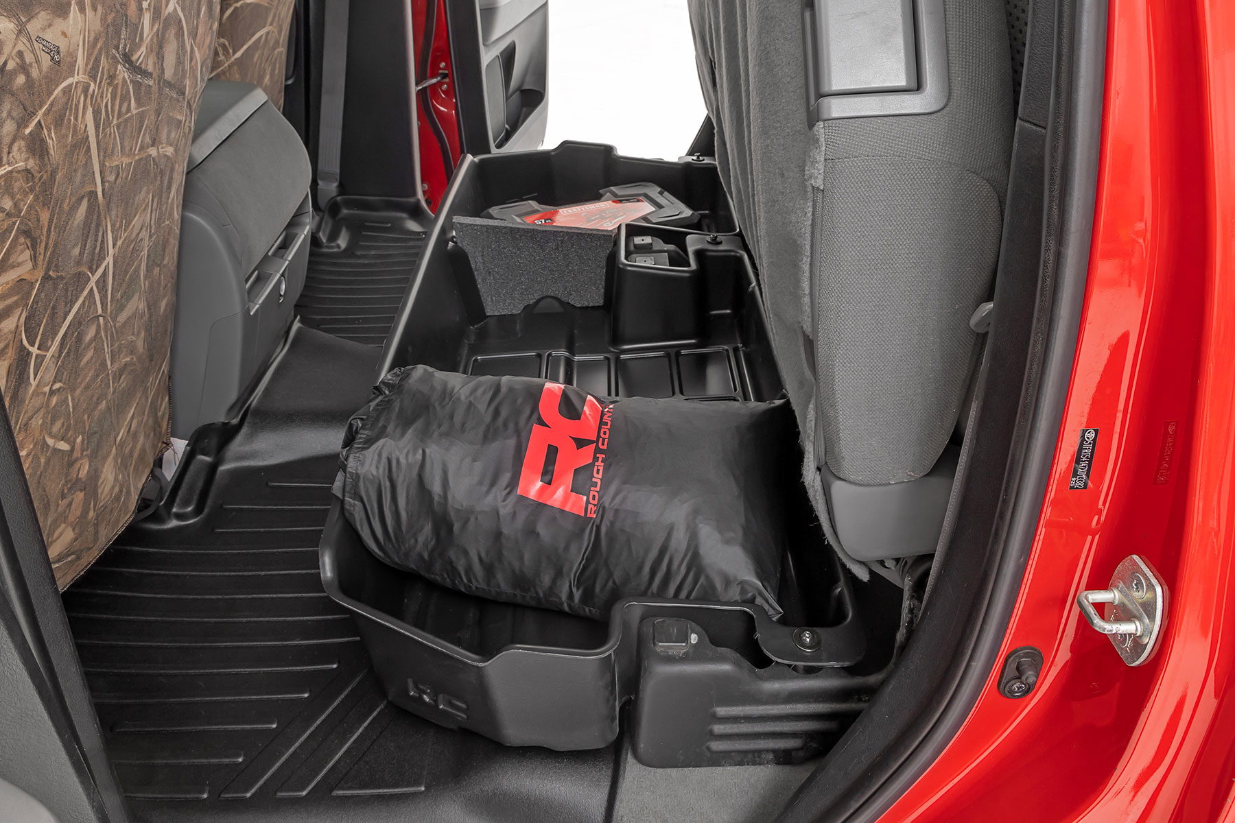 Under-Seat Storage for Toyota Tundra Double Cab (2007–2021), Rough Country RC09511