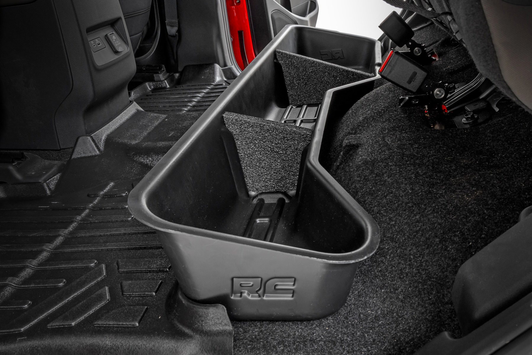 Rough Country Under-Seat Storage for 2005–2025 Nissan Frontier Crew Cab