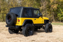 Heavy-Duty Gloss Black Steel Wheel, 10-Slot D-Window, view 6 — Rough Country RC51-6881
