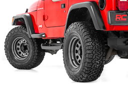 Steel Wheel in Gray, 10-Slot D-Window, view 5 — Rough Country RC51-6883G