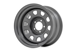 Steel Wheel in Gray, 10-Slot D-Window — Rough Country RC51-6883G