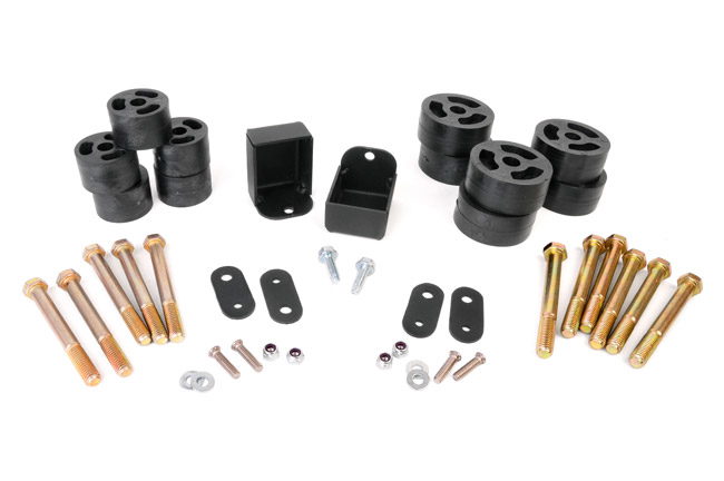 Rough Country 1.25-Inch Body Lift Kit for Jeep Wrangler 4WD