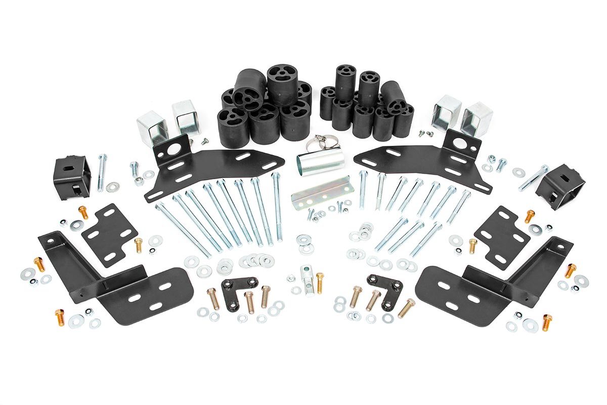 Rough Country Rough Country Body Lift w/Bump Brckt RC704 for the GMC K1500