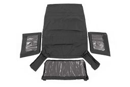 Soft Top in Black Denim for Jeep Wrangler 4-Door (2007-2009) — Rough Country RC85130.35