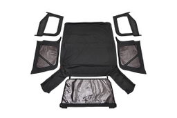 Soft Top in Black Denim for Jeep Wrangler (2006) — Rough Country RC85350.35