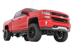 Drop Step Nerf Steps for Silverado 1500 / Sierra 1500 (2014-2018), Rough Country RCC1489CCB