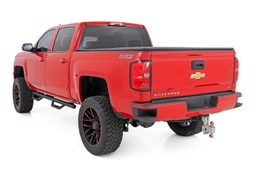 Drop Step Nerf Steps for Silverado 1500 & Sierra 1500 (2014–2019), view 4, Rough Country RCC1489QCB
