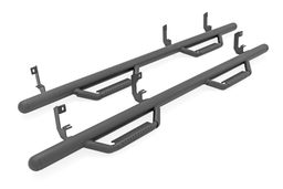 Drop Step Nerf Steps with Full-Length Main Bar, Part RCC1980CCB, view 3, Rough Country