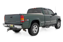 Nerf Steps for Extended Cab Models with 6'7" Bed, view 2, Rough Country RCC9989QCB