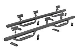 Nerf Steps for Extended Cab Models with 6'7" Bed, view 3, Rough Country RCC9989QCB