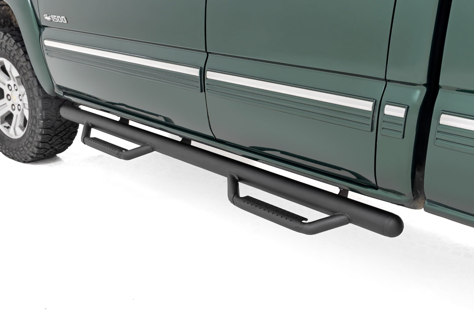 Rough Country Nerf Steps for Extended Cab Models with 6'7" Bed