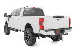 Drop Step Nerf Steps with Full-Length Main Bar — Part RCF1596CCB, view 2, Rough Country