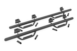 Drop Step Nerf Steps with Full-Length Main Bar — Part RCF1596CCB, view 4, Rough Country