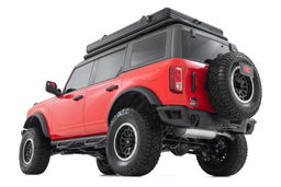 Drop-Step Nerf Steps for 2021–2025 Ford Bronco 4WD (4-Door), view 2, Rough Country RCF21584F