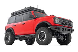 Drop-Step Nerf Steps for 2021–2025 Ford Bronco 4WD (4-Door), Rough Country RCF21584F