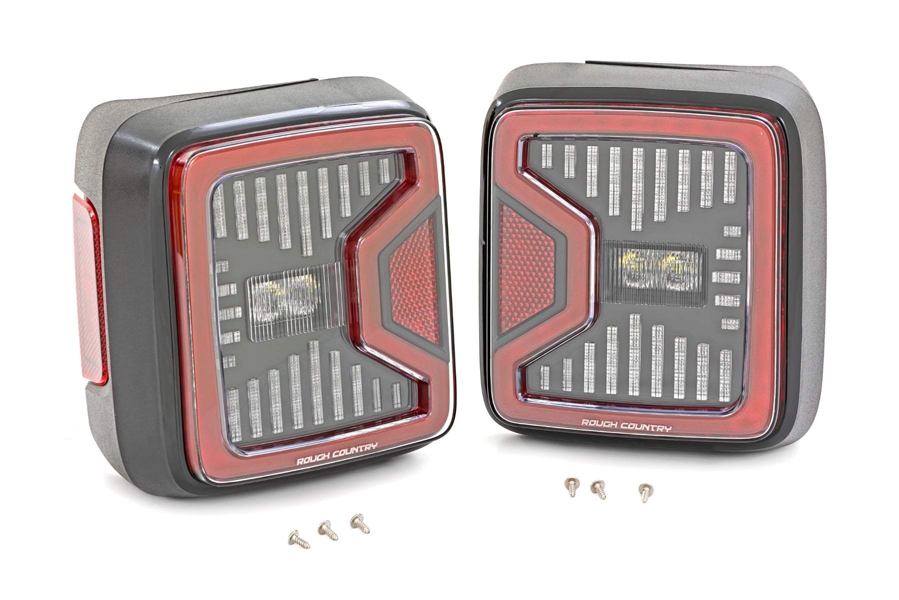 Rough Country LED Tail Lights for Jeep Wrangler 4WD