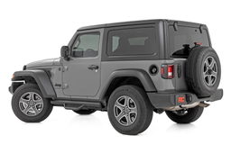 Nerf Steps for 2019–2025 Jeep Wrangler 4WD (2-Door), Rough Country RCJ1846B