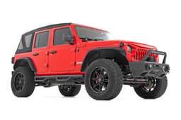 Nerf Steps for Jeep Wrangler Unlimited (2019-2025), view 2 — Rough Country RCJ1866B