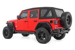 Nerf Steps for Jeep Wrangler Unlimited (2019-2025) — Rough Country RCJ1866B