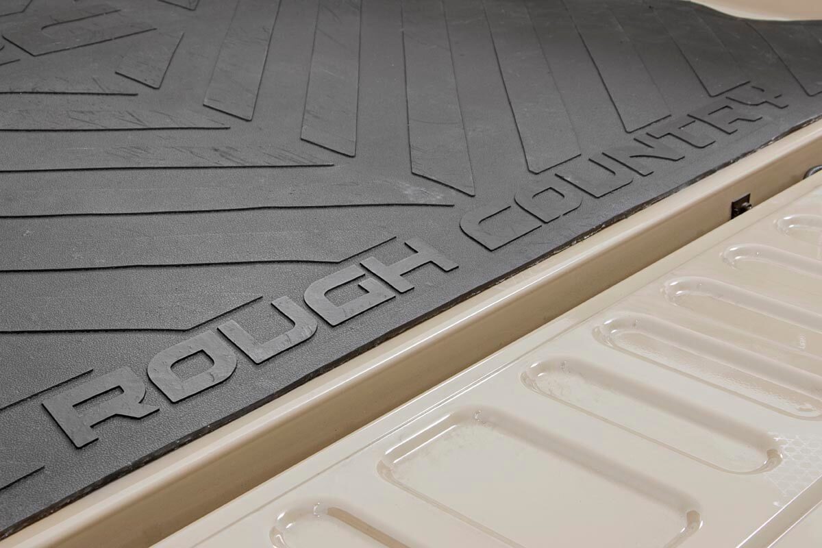 Bed Mat for Silverado 1500 and Sierra 1500 (2019-2025), Rough Country RCM673