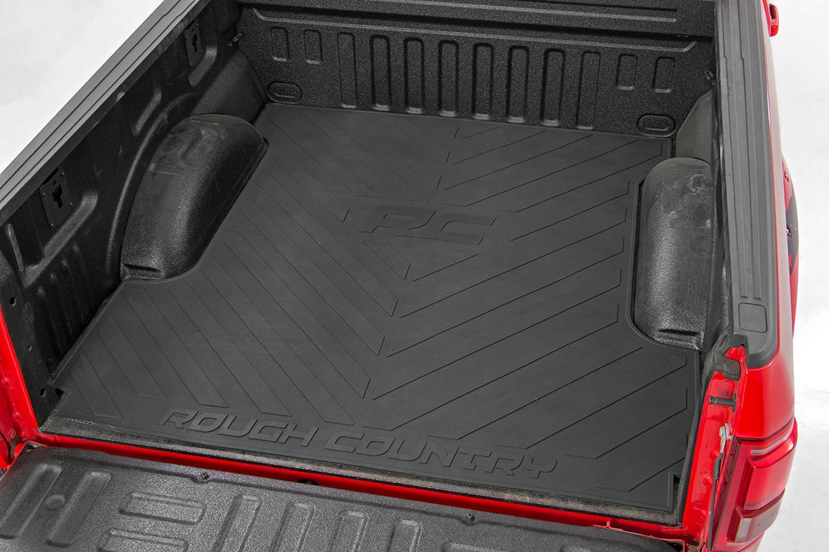 Rough Country Bed Mat for 2017–2025 Ford Super Duty, 8-Foot Bed