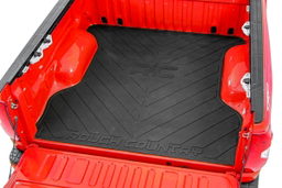 Bed Mat for 2019–2025 Ram 1500 shown installed, Rough Country RCM685