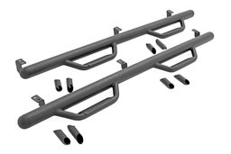 Nerf Step Bars for Toyota Tacoma Double Cab (2005-2023), view 2, Rough Country RCT0580CCB