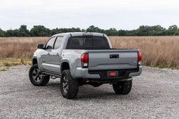 Nerf Step Bars for Toyota Tacoma Double Cab (2005-2023), view 5, Rough Country RCT0580CCB