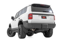 Nerf Steps with Stone Guards for 2024-2025 Toyota Land Cruiser AWD, view 2, Rough Country RCT2024