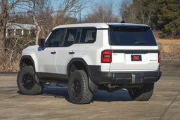 Nerf Steps with Stone Guards for 2024-2025 Toyota Land Cruiser AWD, view 5, Rough Country RCT2024