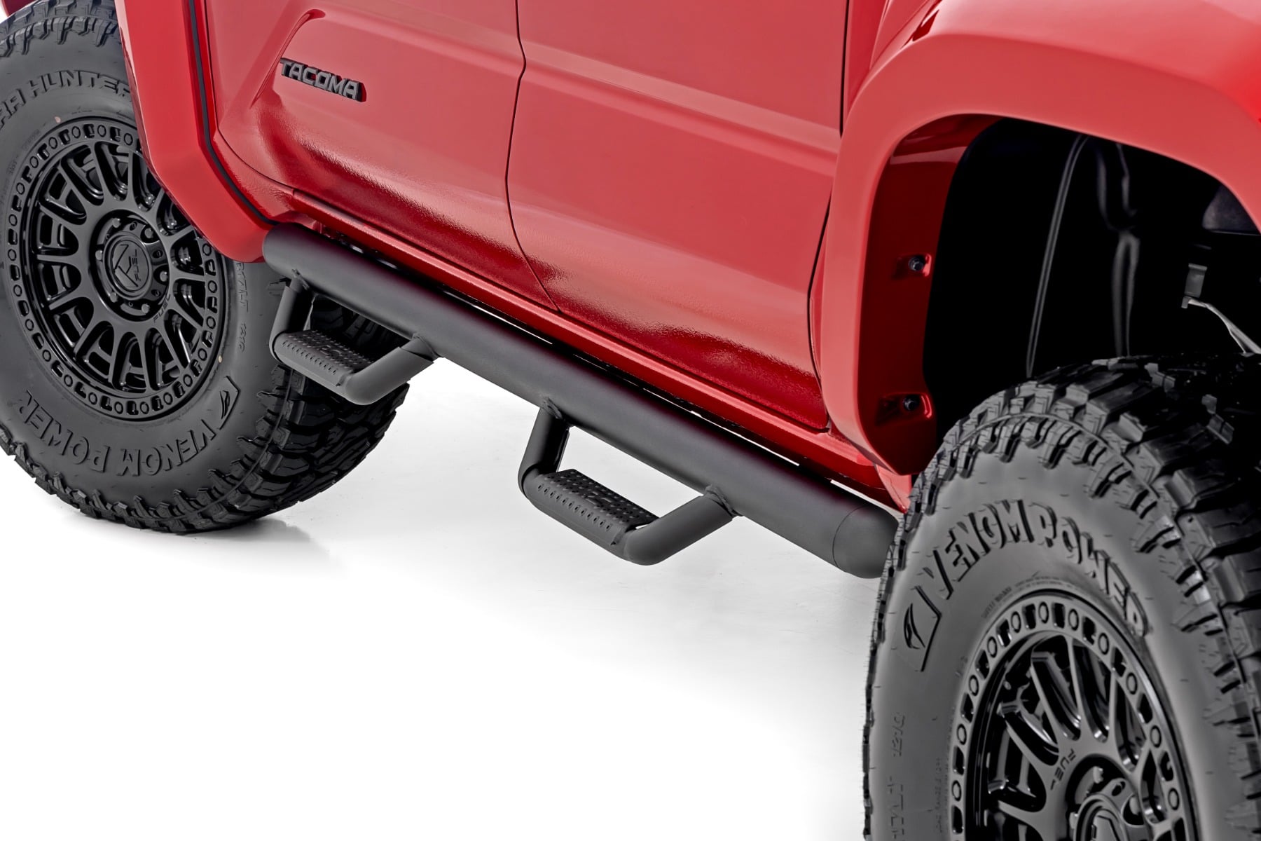 Rough Country Drop Step Nerf Steps for 2024–2025 Toyota Tacoma Double Cab